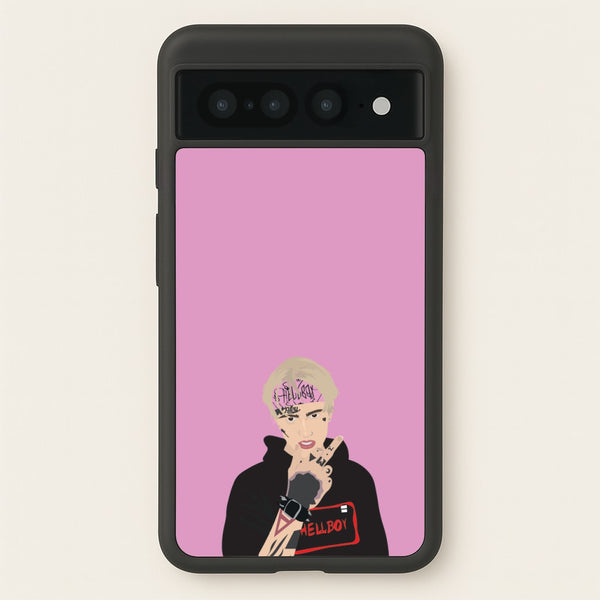 Pink Bandana - Peep  - Lil Peep Phone Case for Google Pixel 7 Pro