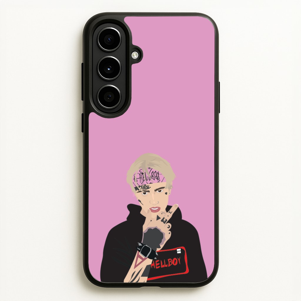 Pink Bandana - Peep  - Lil Peep Phone Case for Galaxy A56
