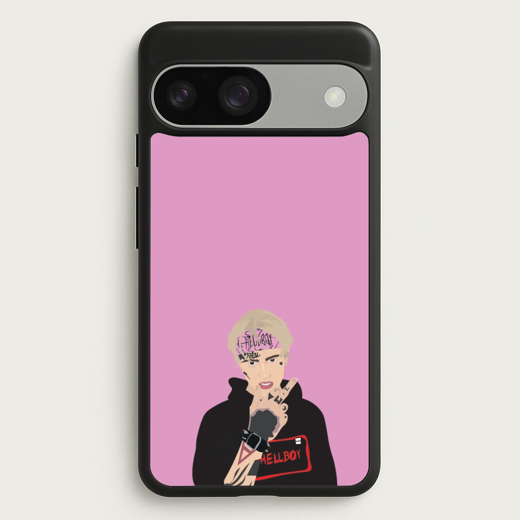 Pink Bandana - Peep  - Lil Peep Phone Case for Google Pixel 9 / 9 Pro