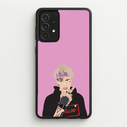 Pink Bandana - Peep  - Lil Peep Phone Case for Galaxy A52 / A52s