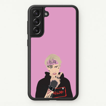 Pink Bandana - Peep  - Lil Peep Phone Case for Galaxy S22 Plus