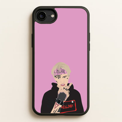 Pink Bandana - Peep  - Lil Peep Phone Case for iPhone 6 / 7 / 8 / SE