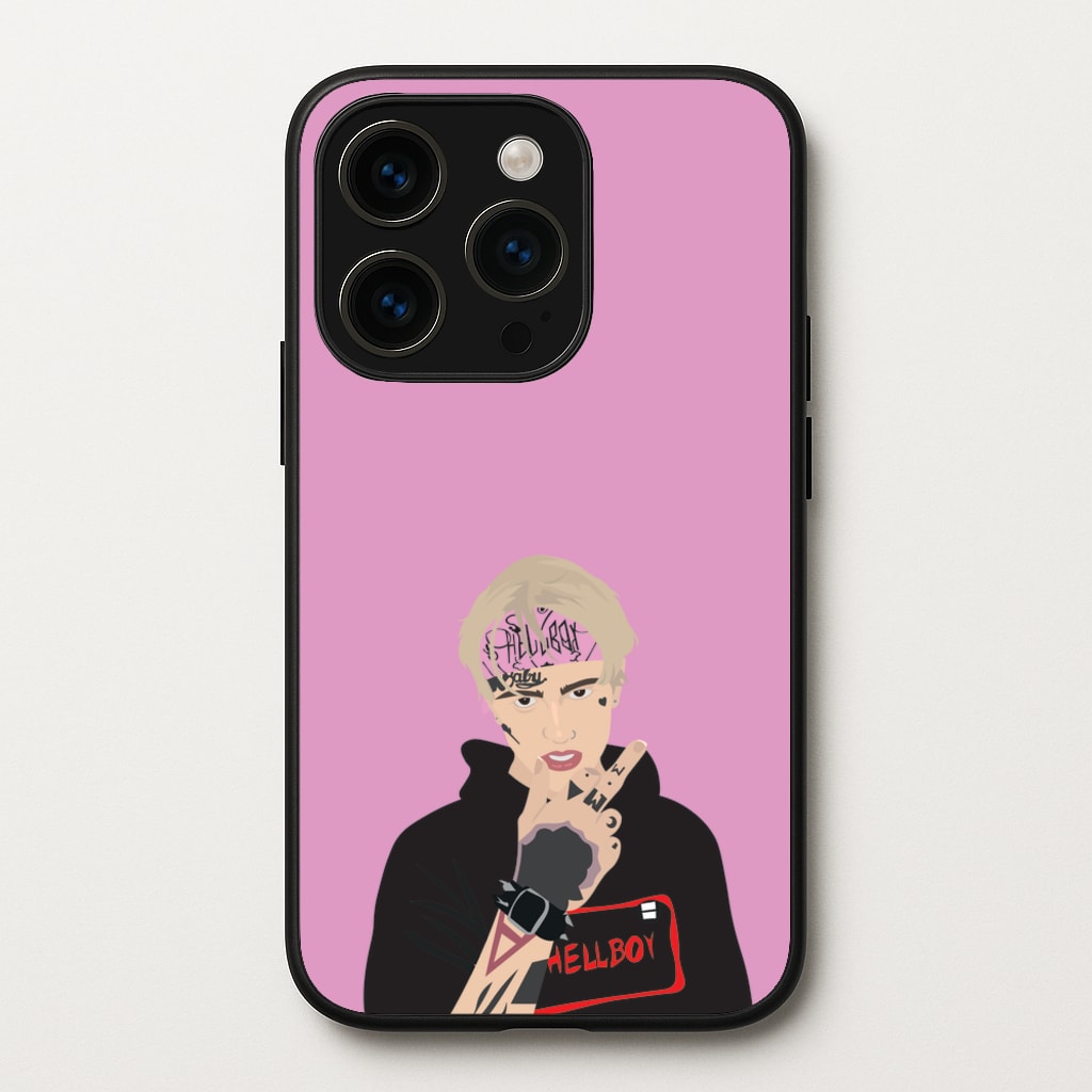 Pink Bandana - Peep  - Lil Peep Phone Case for iPhone 14 Pro