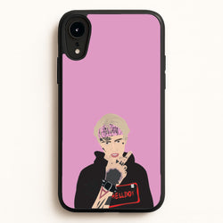 Pink Bandana - Peep  - Lil Peep Phone Case for iPhone XR