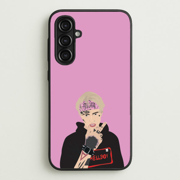 Pink Bandana - Peep  - Lil Peep Phone Case for Galaxy A16