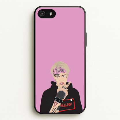 Pink Bandana - Peep  - Lil Peep Phone Case for iPhone 5 / 5s / SE 2016
