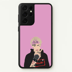Pink Bandana - Peep  - Lil Peep Phone Case for Galaxy S21 Ultra