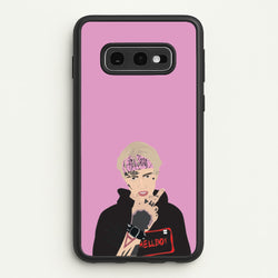 Pink Bandana - Peep  - Lil Peep Phone Case for Galaxy S10e