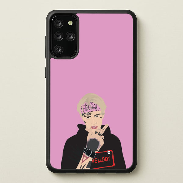 Pink Bandana - Peep  - Lil Peep Phone Case for Galaxy S20 Plus