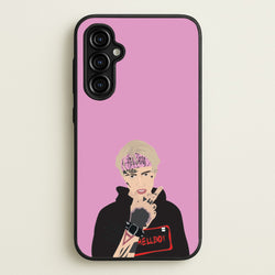 Pink Bandana - Peep  - Lil Peep Phone Case for Galaxy A54