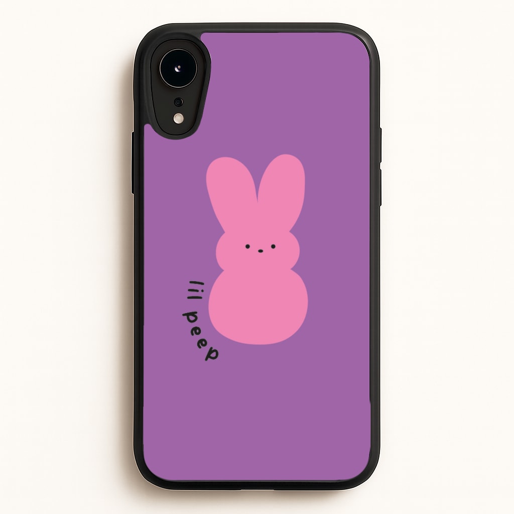 Peep Bunny - Peep  - Lil Peep Phone Case for iPhone XR