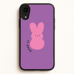 Peep Bunny - Peep  - Lil Peep Phone Case for iPhone XR