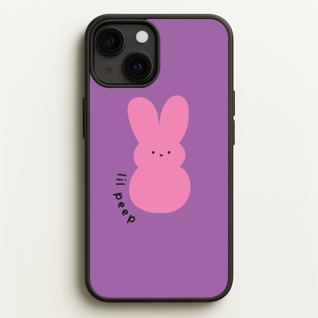 Peep Bunny - Peep  - Lil Peep Phone Case for iPhone 13 Mini