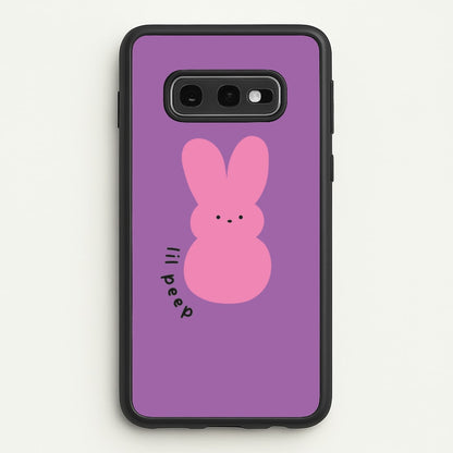 Peep Bunny - Peep  - Lil Peep Phone Case for Galaxy S10e