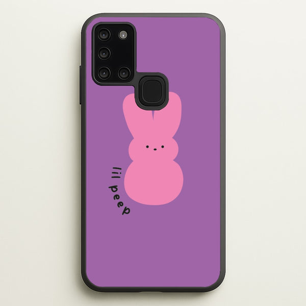 Peep Bunny - Peep  - Lil Peep Phone Case for Galaxy A21s