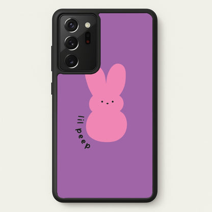 Peep Bunny - Peep  - Lil Peep Phone Case for Galaxy Note 20 Ultra