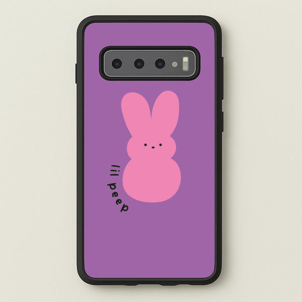 Peep Bunny - Peep  - Lil Peep Phone Case for Galaxy S10 Plus