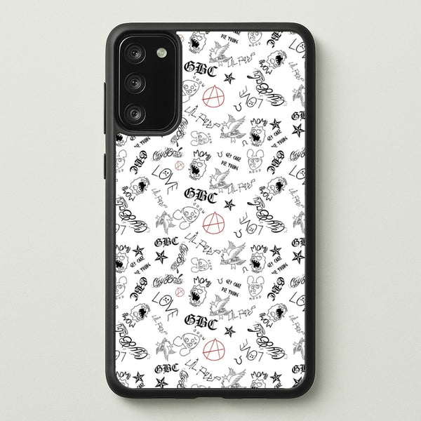 Tattoos - Peep  - Lil Peep Phone Case for Galaxy S20FE