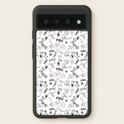 Tattoos - Peep  - Lil Peep Phone Case for Google Pixel 7 Pro