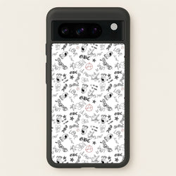 Tattoos - Peep  - Lil Peep Phone Case for Google Pixel 8 Pro