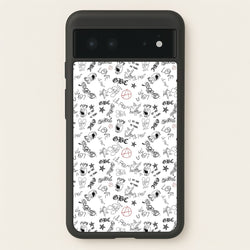 Tattoos - Peep  - Lil Peep Phone Case for Google Pixel 6