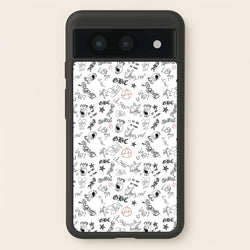 Tattoos - Peep  - Lil Peep Phone Case for Google Pixel 8a