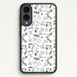 Tattoos - Peep  - Lil Peep Phone Case for Galaxy S25 Edge