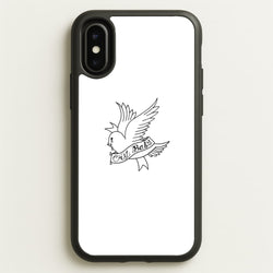 Cry Baby Bird - Peep  - Lil Peep Phone Case for iPhone X / XS