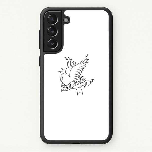 Cry Baby Bird - Peep  - Lil Peep Phone Case for Galaxy S21FE