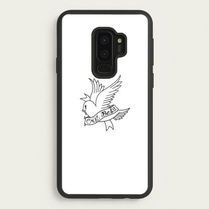 Cry Baby Bird - Peep  - Lil Peep Phone Case for Galaxy S9 Plus