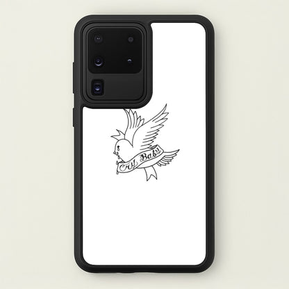 Cry Baby Bird - Peep  - Lil Peep Phone Case for Galaxy S20 Ultra
