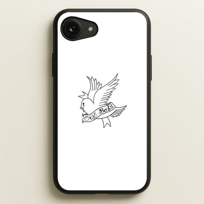Cry Baby Bird - Peep  - Lil Peep Phone Case for iPhone 16e