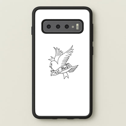 Cry Baby Bird - Peep  - Lil Peep Phone Case for Galaxy S10 Plus