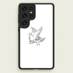 Cry Baby Bird - Peep  - Lil Peep Phone Case for Galaxy S22 Ultra