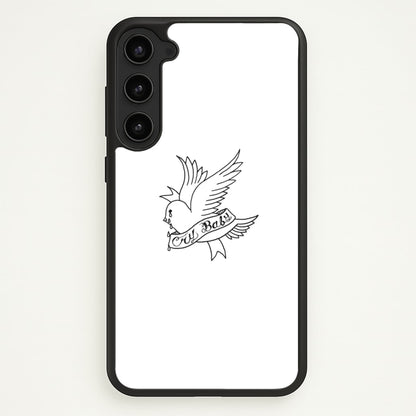 Cry Baby Bird - Peep  - Lil Peep Phone Case for Galaxy S23 Plus