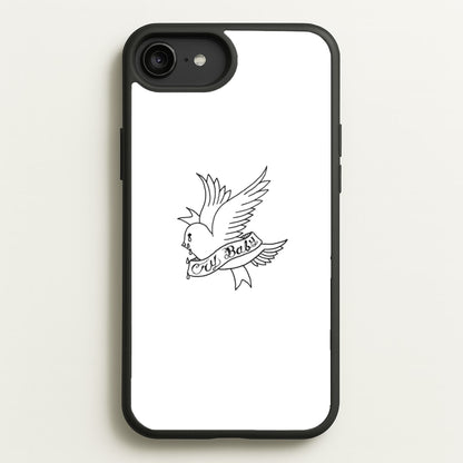 Cry Baby Bird - Peep  - Lil Peep Phone Case for iPhone 6 Plus / 7 Plus / 8 Plus