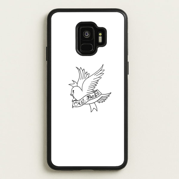 Cry Baby Bird - Peep  - Lil Peep Phone Case for Galaxy S9