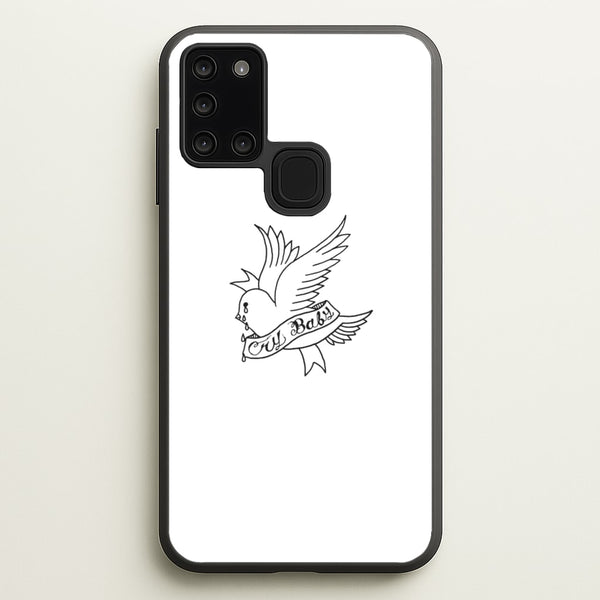 Cry Baby Bird - Peep  - Lil Peep Phone Case for Galaxy A21s
