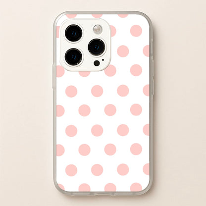 Pink Polka Dot Personalised  - Personalised Phone Case for iPhone 15 Pro Max