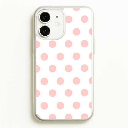 Pink Polka Dot Personalised  - Personalised Phone Case for iPhone 11