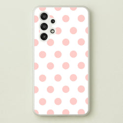 Pink Polka Dot Personalised  - Personalised Phone Case for Galaxy A13