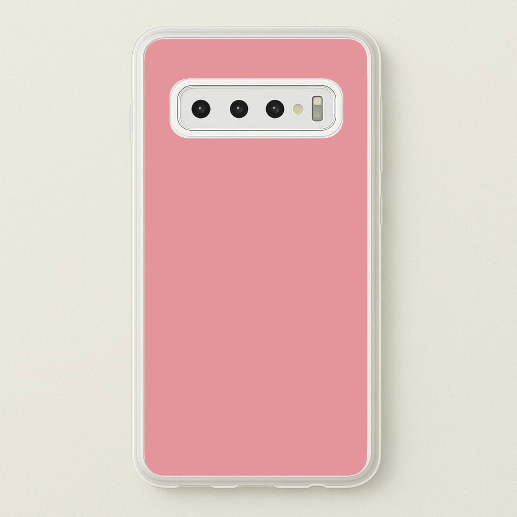 Dust Pink Personalised  - Personalised Phone Case for Galaxy S10