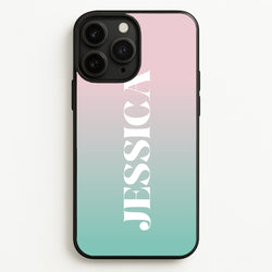 Gradient Personalised Name  - Personalised Phone Case for iPhone 11 Pro