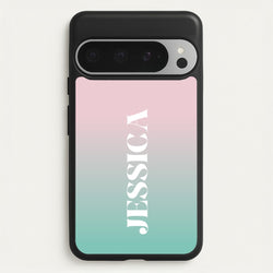 Gradient Personalised Name  - Personalised Phone Case for Google Pixel 9 Pro XL