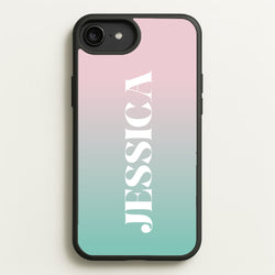 Gradient Personalised Name  - Personalised Phone Case for iPhone 6 Plus / 7 Plus / 8 Plus