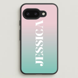 Gradient Personalised Name  - Personalised Phone Case for Google Pixel 9a