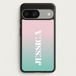 Gradient Personalised Name  - Personalised Phone Case for Google Pixel 9 / 9 Pro