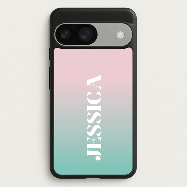 Gradient Personalised Name  - Personalised Phone Case for Google Pixel 9 / 9 Pro