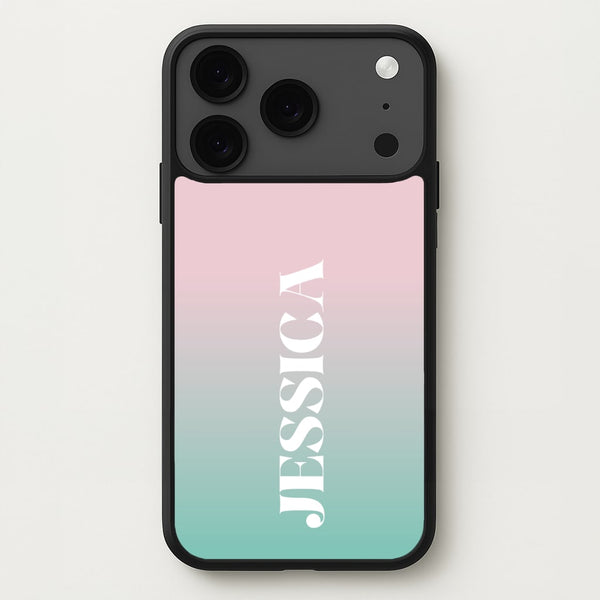 Gradient Personalised Name Phone Case for iPhone 17 Pro Max