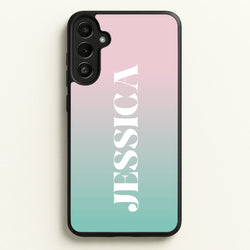 Gradient Personalised Name  - Personalised Phone Case for Galaxy A36